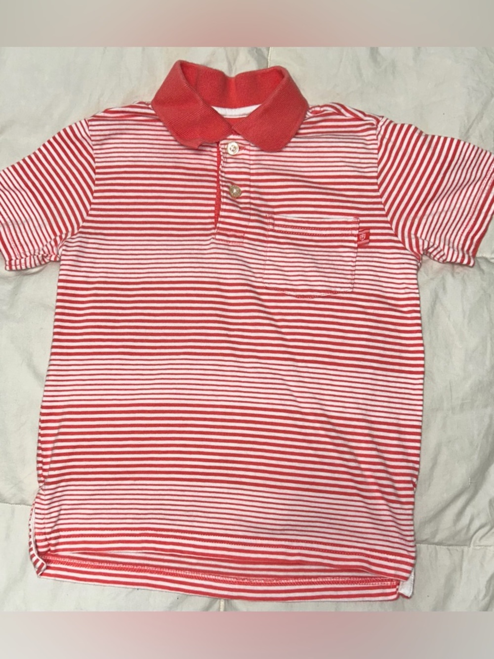 Eland striped polo shirt sz 4 EUC smoke free home